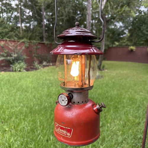 Red coleman 200a lantern - coleman, lantern-