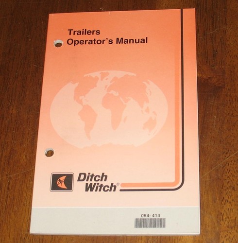 Ditch witch trailers - ditch,