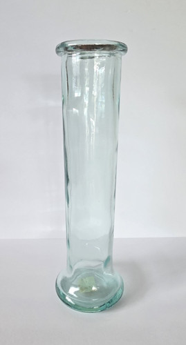 Vintage pier glass bottle - glass,
