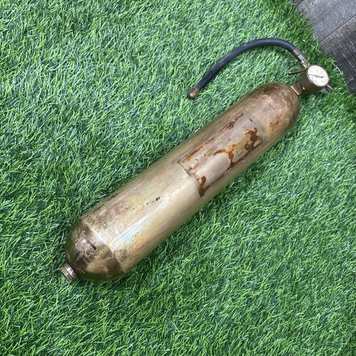 Vintage brass fire - brass,