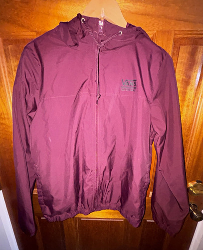 Vans men burgundy hooded - vans, men's