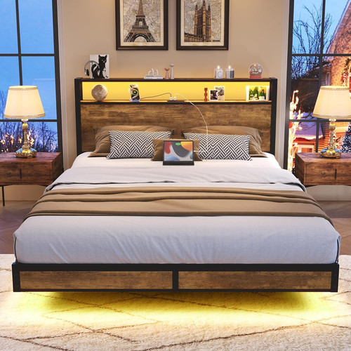 Queen size bed - size, with
