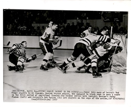 Cge12 1957 wire photo bruins - photo,