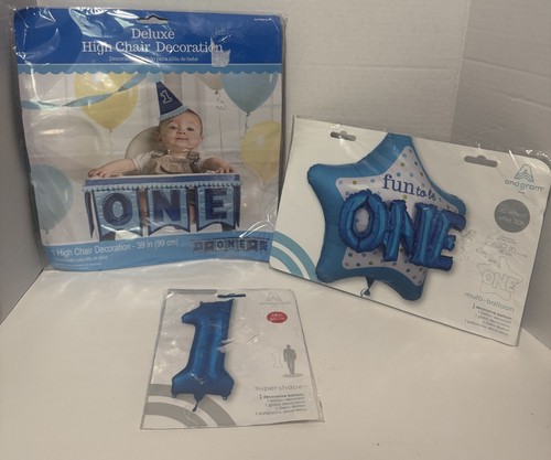 Amscan 1st birthday deluxe - 1st,