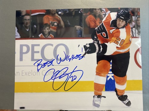 Chris pronger signed autograph - pronger,