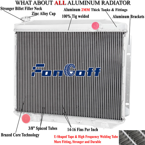 Row aluminum radiator - 2,