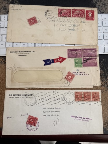 Covers with usa - usa, postage