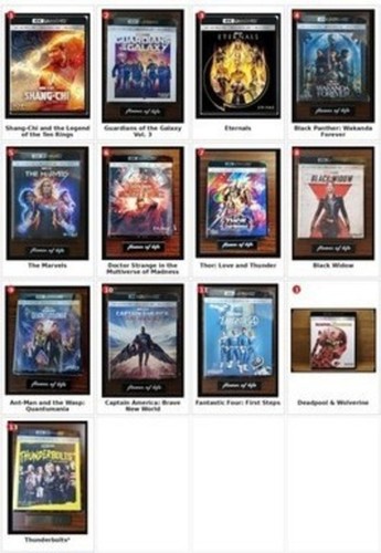 Custom mcu blu ray - blu-ray, bundle