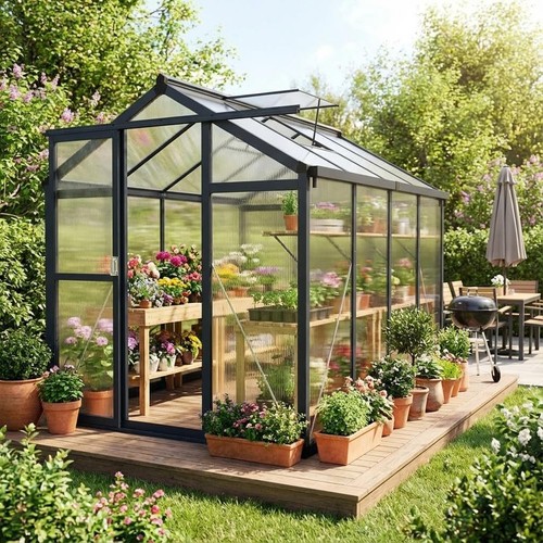 Walk greenhouse heavy - heavy, duty