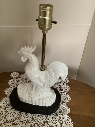 Vintage white glazed ceramic - white,