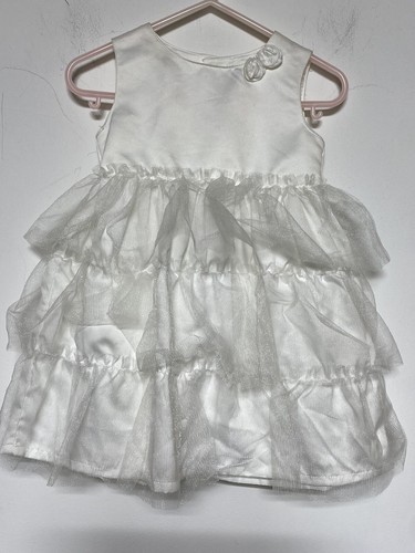 Carters months white - 18, dress