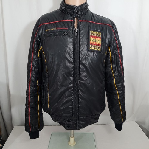 Vintage porsche puffer jacket - vintage,