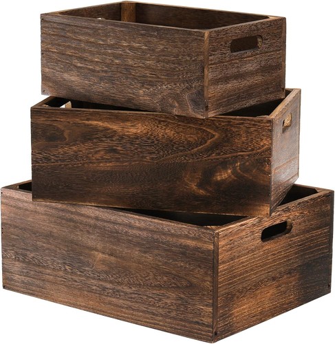 Set wood nesting storage - set, of