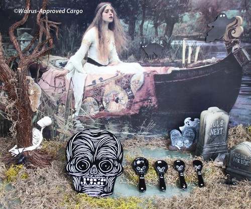 Crate barrel scary skull - crate,