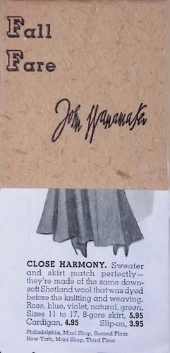 John wanamaker fall fashion - fall,