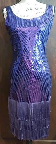 1920 gatsby sequin fringed - 1920's,