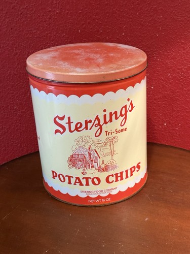 Large advertising tin - 16, oz