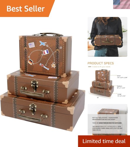 Set vintage suitcase - 3,