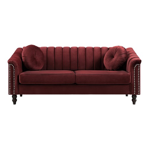 Red flannel contemporary - 75",