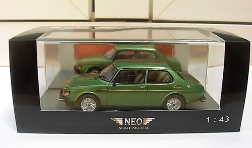 Saab turbo green - green, with