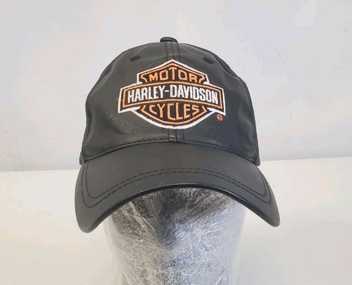Leather black harley davidson - harley,