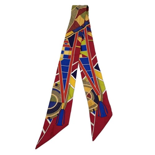 Hermes scarf silk red - silk,
