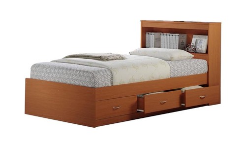 Hodedah twin size - size, bed