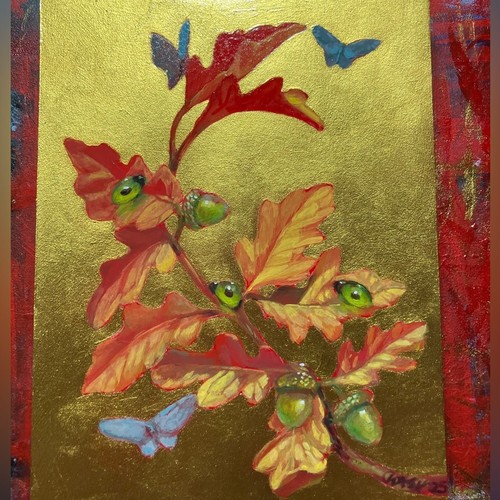 Original oak butterfly forest - oak,