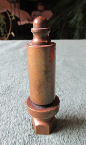 Vintage brass steam whistle - steam,