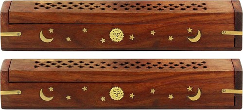 Sheesham wood incense burner - sheesham,