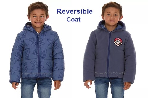 Super mario boys puffer jacket - super,