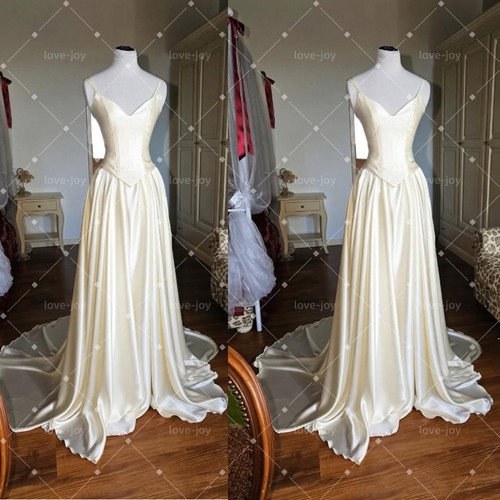 Satin wedding dresses - wedding,