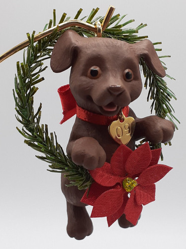 Hallmark chocolate labrador - chocolate,