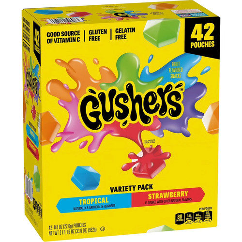 Gushers strawberry tropical - &,