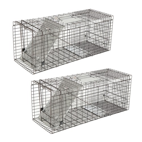 2pcs live animal cage trap - 2pcs,