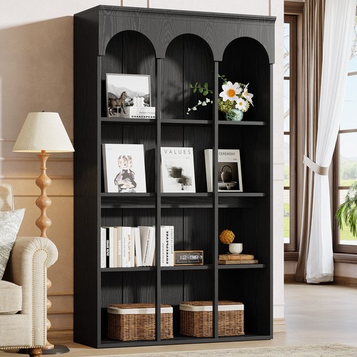 Tall arched bookcase - 71"tall,