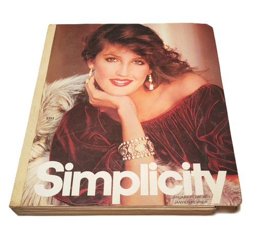Simplicity sewing pattern book - simplicity,