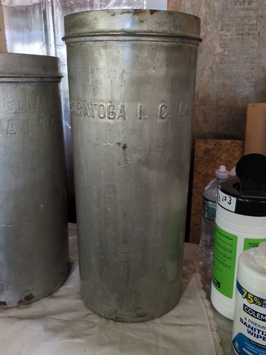 Vintage steel cream dairy - vintage,