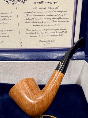 Savinelli autograph pipe group - savinelli,