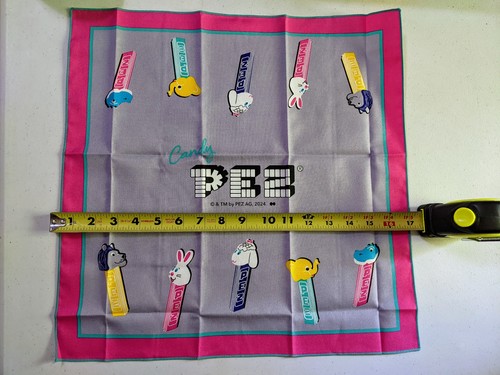 Pez handkerchief cloth napkin - pez,