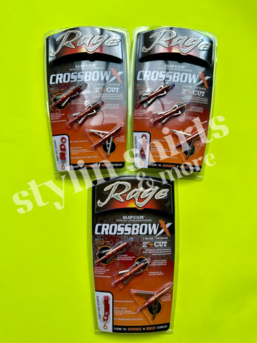 Three rage crossbow slipcam - crossbow,