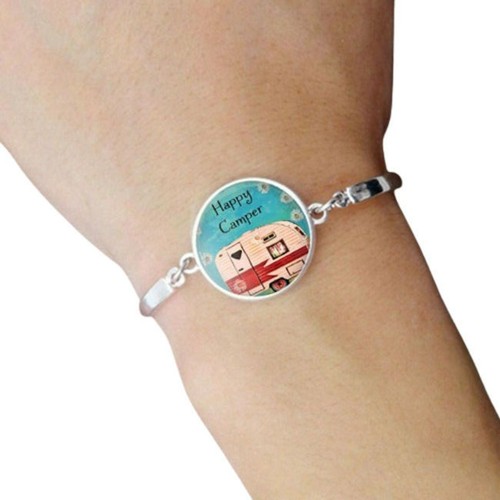 Happy camper bracelet new - bracelet,