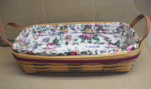 Longaberger 1998 bread basket - bread,