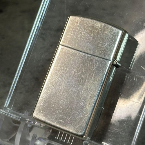 Zippo sterling silver - zippo, slim