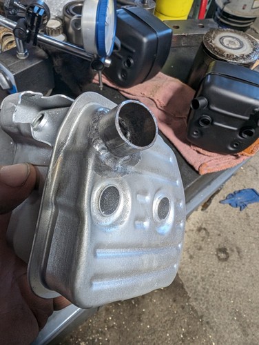 Performance dual port muffler - dual,