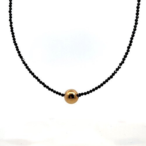 14k yellow gold black - yellow,