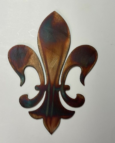 Fleur lis metal wall art - metal,