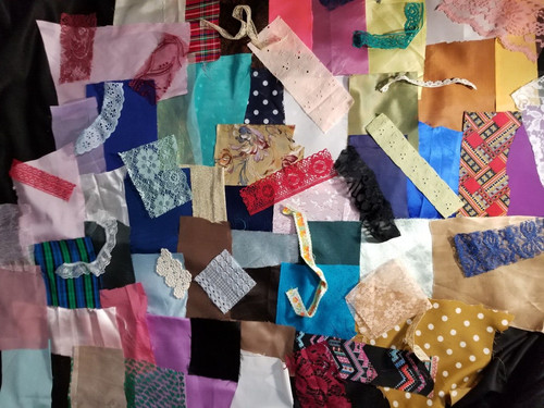 Crazy quilt slow - stitch, crafts