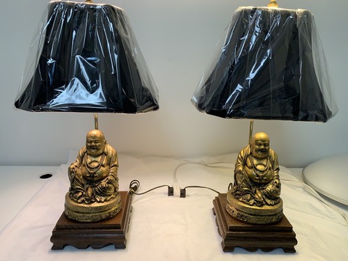Pair vintage 1950s seated - pair, of