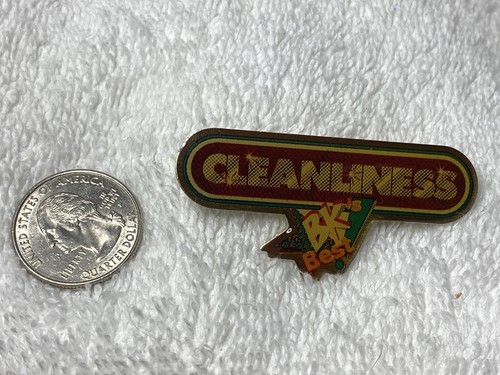 Burger king employee award pin - king,